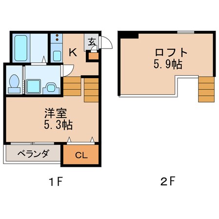 stabilita 新栄の物件間取画像